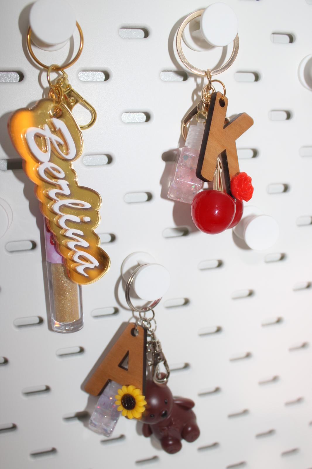 Custom Letter Keychain