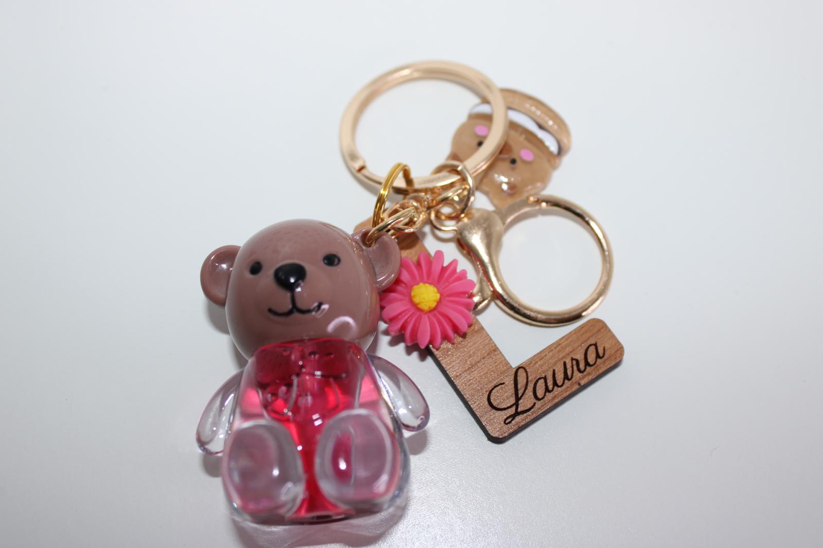 Rosy Bear Charm